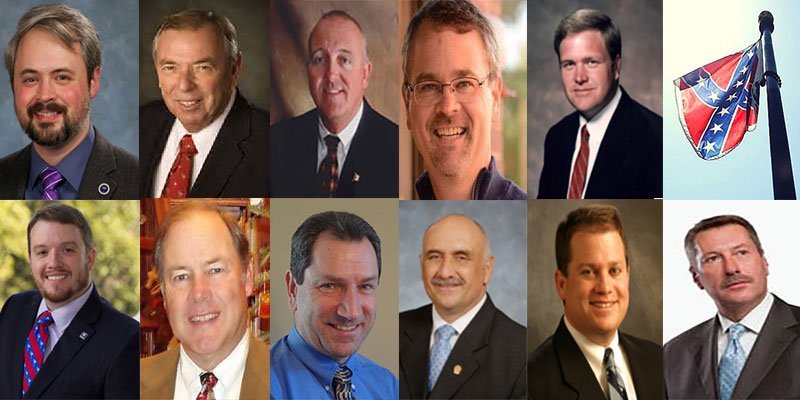 Meet the SC Tea Party Legislators Opposed to Removing the Confederate Flag